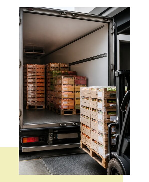 Перевозка сельхозпродукции на паллетах с доставкой в Ессентуки