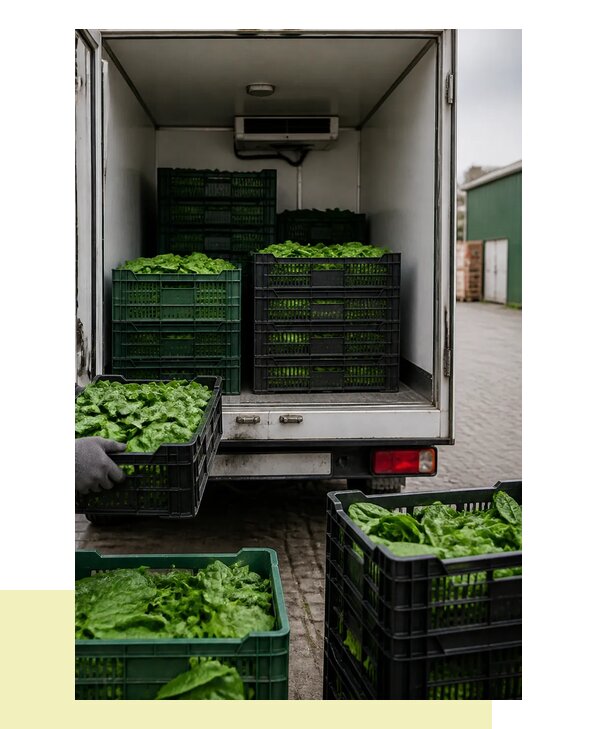 Перевозка шпината в Ессентуки с сохранением свежести продукции